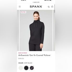 Spanx sweatshirt